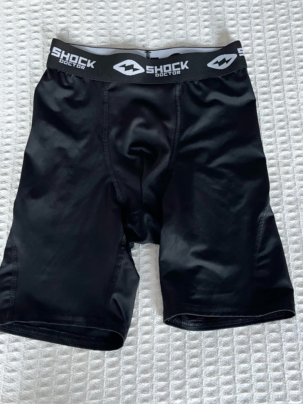 Shock Doctor Black Compression Shorts boys XL